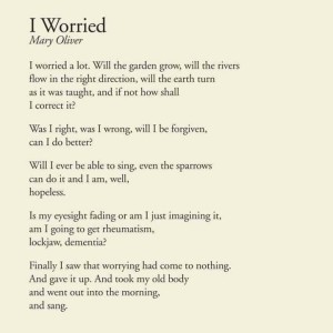 Worrying